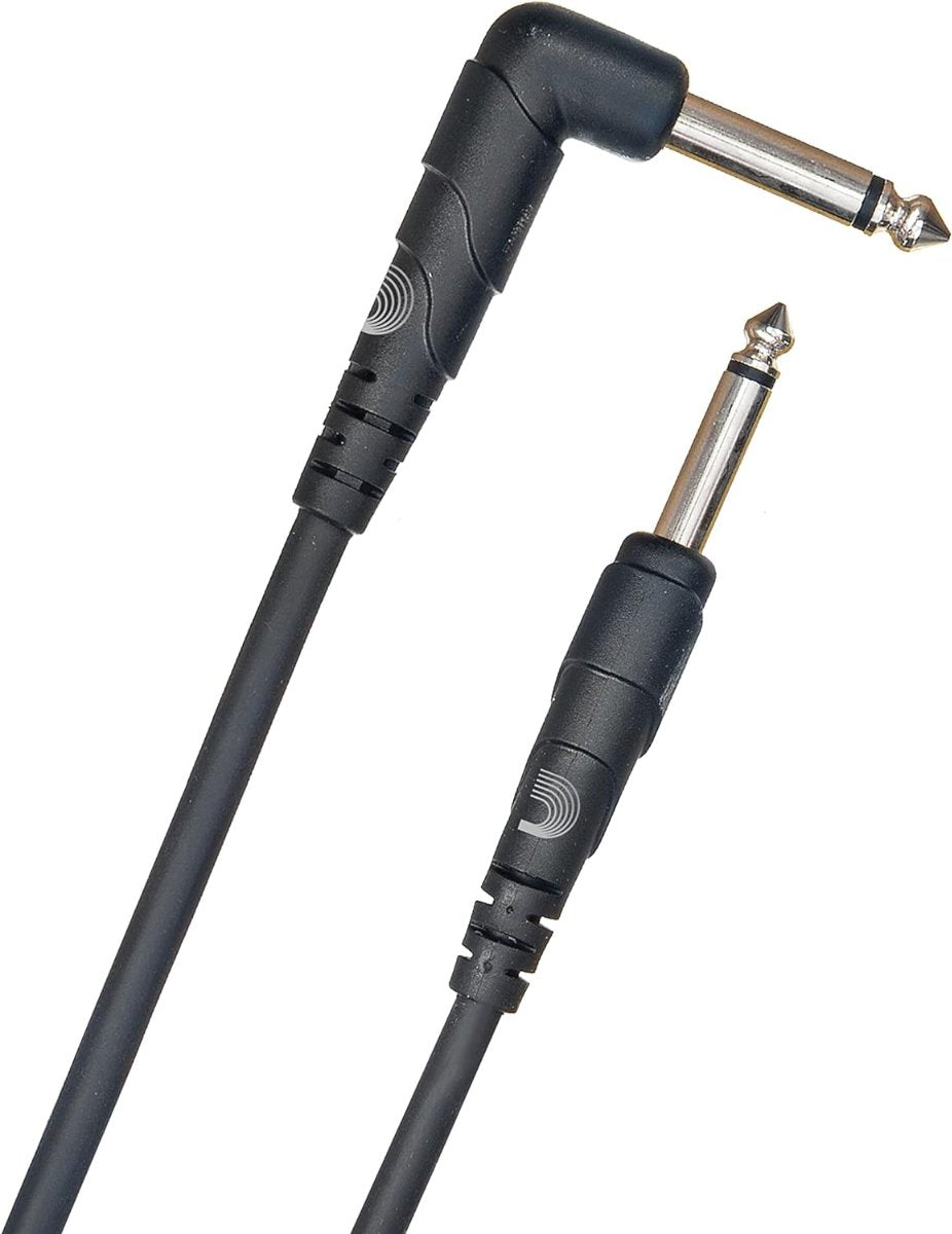 D'Addario Planet Waves Classic Series 20' Straight Right Angle Instrument Cable