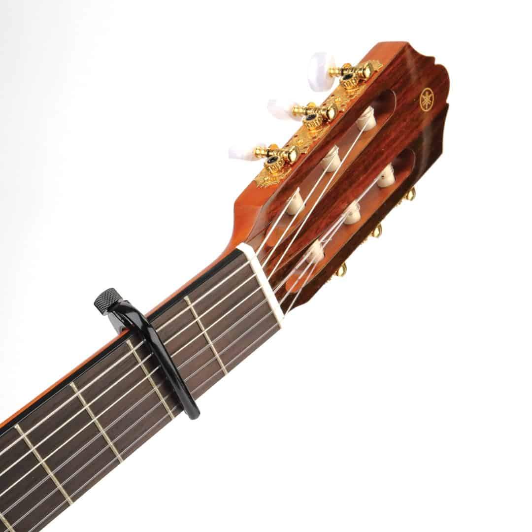 D'Addario Planet Waves NS Classical Guitar Pro Capo Adjustable Tension in Black