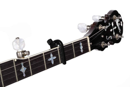 D'Addario Planet Waves NS Banjo Mandolin Pro Capo Adjustable Tension in Black