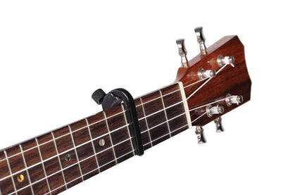 D'Addario Planet Waves NS Ukulele Pro Capo Adjustable Tension in Black