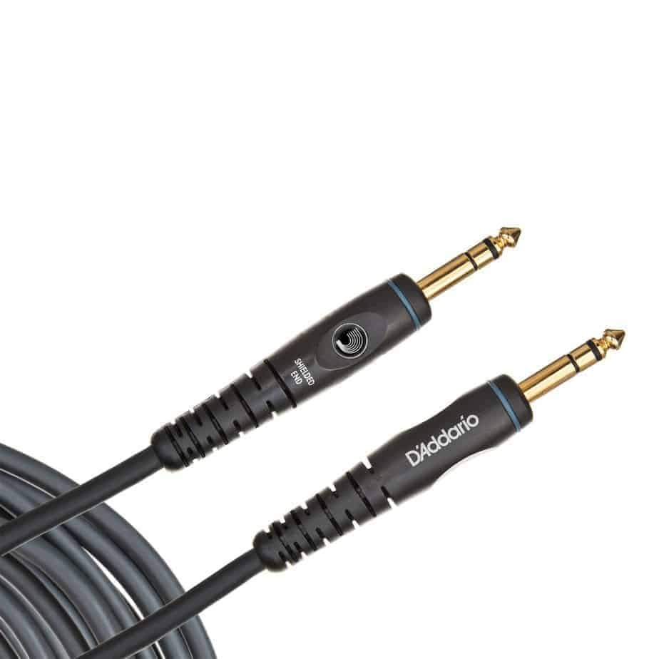 D'Addario Planet Waves Custom Series 25' Straight Stereo Instrument Cable