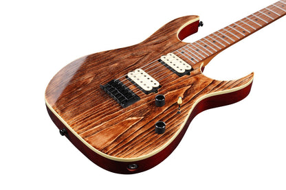 Ibanez RG421HPAM Electric Guitar in Antique Brown Stained Low Gloss