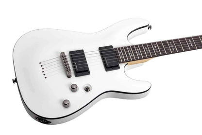 Schecter Demon 6 HH Electric Guitar in Aged White