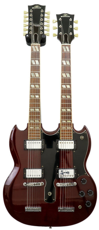 Fernandes FSG-120W Double Neck in Cherry (Second Hand)