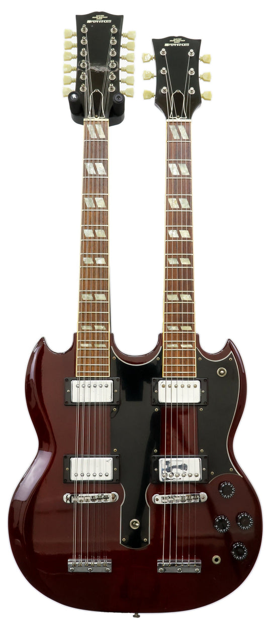 Fernandes FSG-120W Double Neck in Cherry (Second Hand)