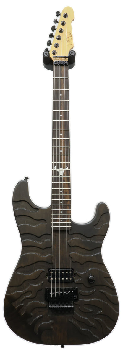 ESP LTD George Lynch Burnt Tiger LTD ED in Burnt Satin (Second Hand)