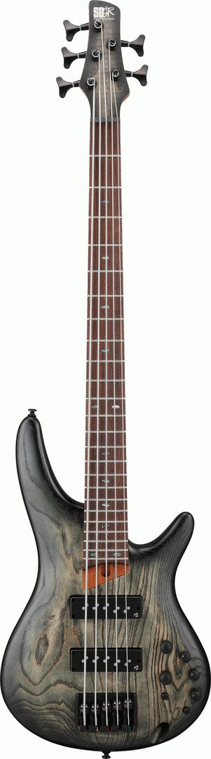 Ibanez SR605E Electric 5 String Bass in Black Stained Burst