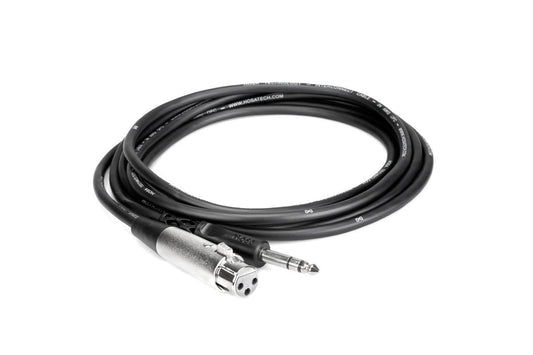 HOSA STX110F Balanced Interconnect Cable XLR3F to 1/4" TRS 10 Ft