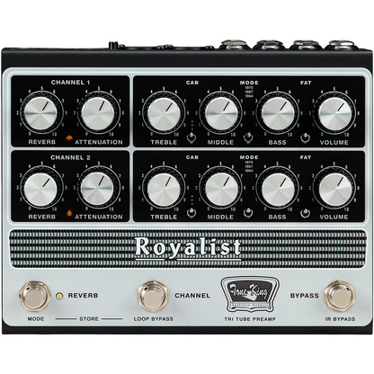 Tone King Royalist MKII Tri-Tube Preamp Pedal