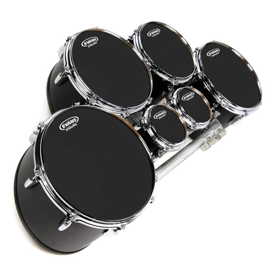 Evans MX 6" Black Marching Tenor Drum Head
