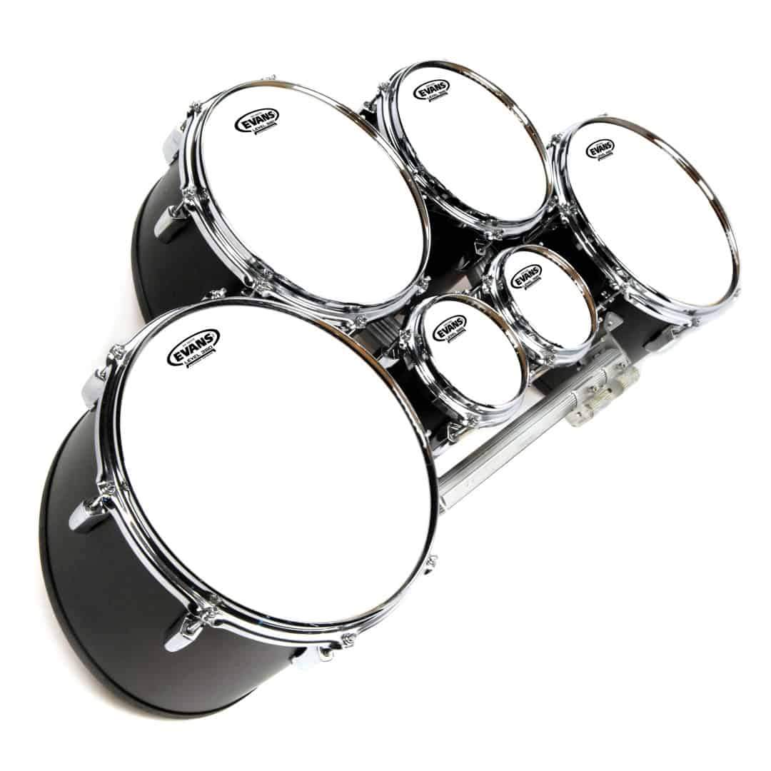 Evans MX 8" White Marching Tenor Drum Head