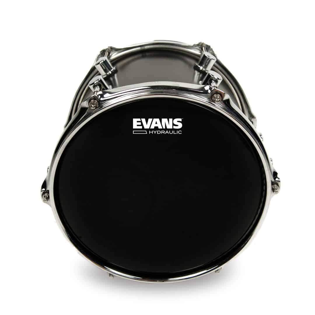 Evans Hydraulic 10" Black Tom Drum Head