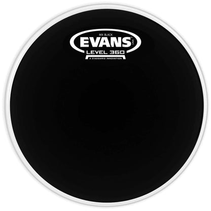 Evans MX Black 12" Marching Tenor Drum Head