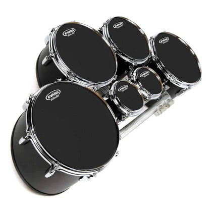 Evans MX Black 12" Marching Tenor Drum Head