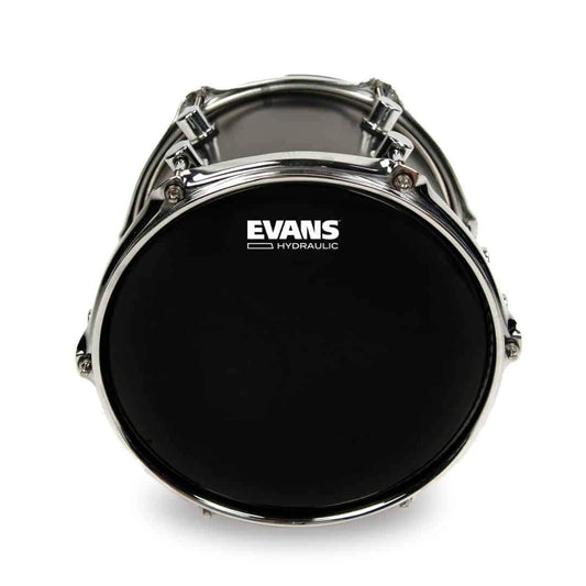 Evans Hydraulic 13" Black Tom Drum Head