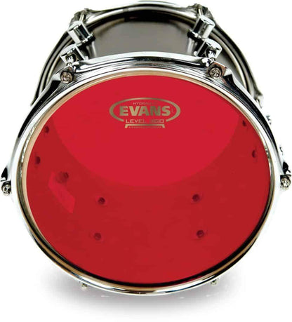 Evans Hydraulic 18" Red Tom Drum Head