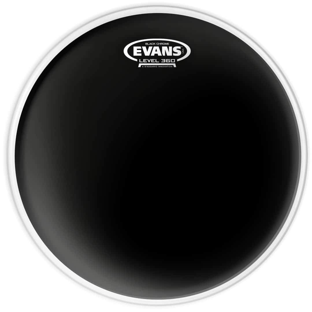 Evans Black Chrome 20" Drum Head