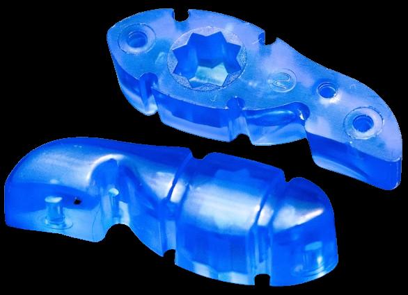 Tuner Fish TFBL8 Lug Locks 8 Pack in Blue