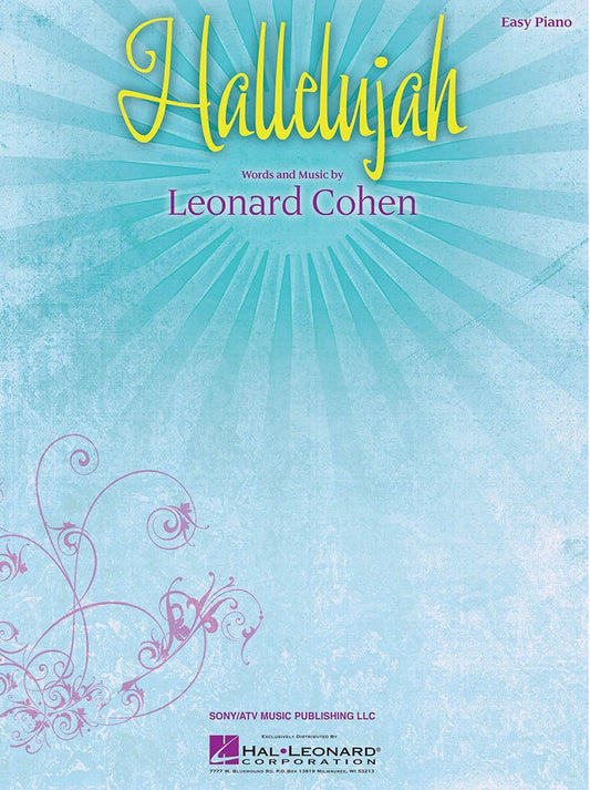 Hallelujah Easy Piano S/S