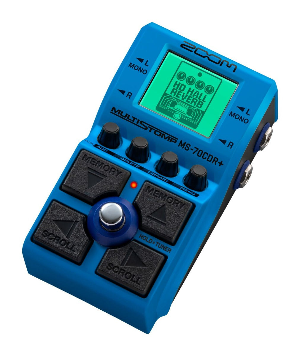 Zoom MS-70CDR+ MultiStomp Chorus / Delay / Reverb Pedal