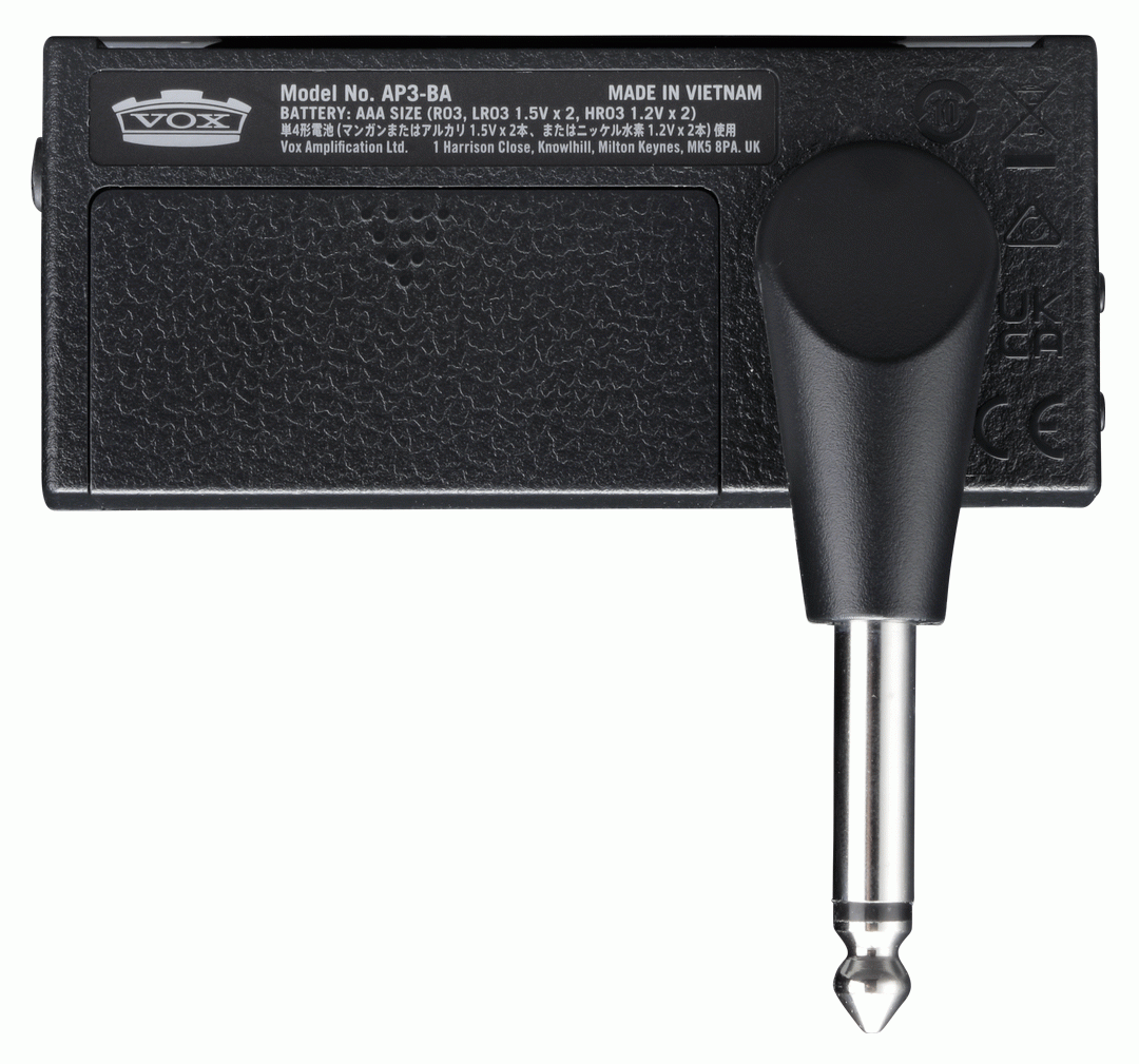 Vox Amplug3 Bass Headphone Amplifier