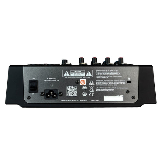 Allen & Health ZED6FX Compact 6 Input Analogue Mixer