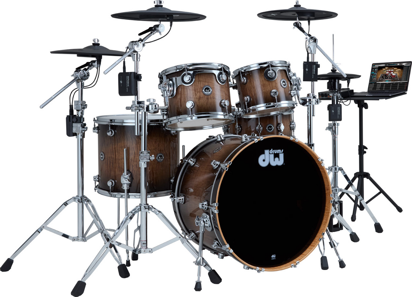 Roland 4CY-4WT-01 Wireless Trigger Cymbal Pack