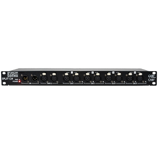 Event Lighting SPLIT 124 4 way DMX Splitter