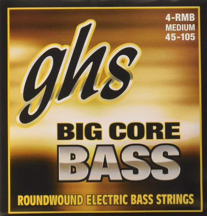 GHS 4-RMB Taper Core Bass Guitar String 45-105 Gauge