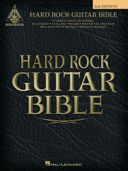 Hard Rock Guitar Bible 2nd Edition Recorded Version Guitar Tab