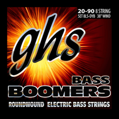 GHS 8LS DYB Bass Boomers Guitar Strings 20-90 Gauge