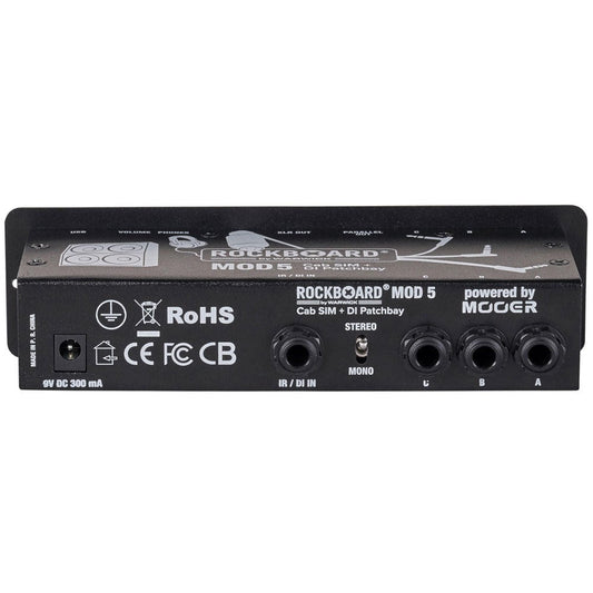 Warwick RockBoard Module 5 Cab Sim & DI Patchbay