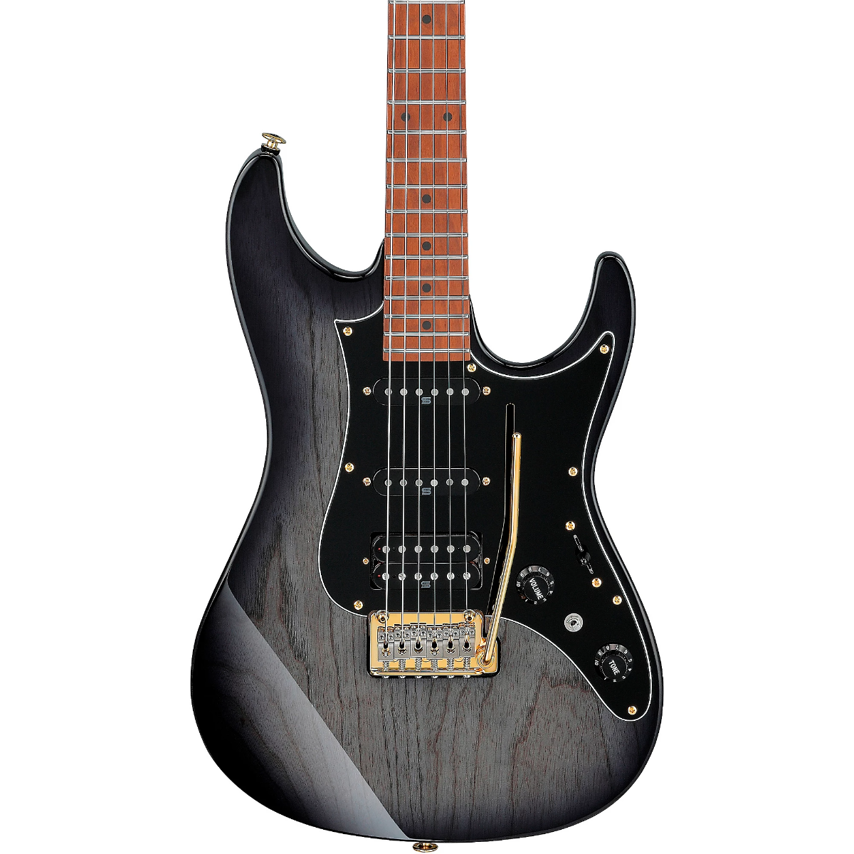 Ibanez Prestige AZ2204AG Electric Guitar in Transparent Gray Burst