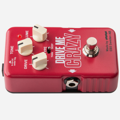 EBS Drive Me Crazy Distortion/Overdrive Pedal