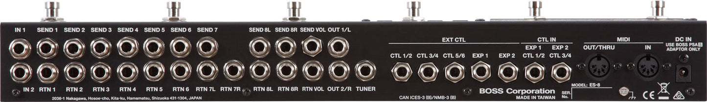 Boss ES8 Effects Switching System