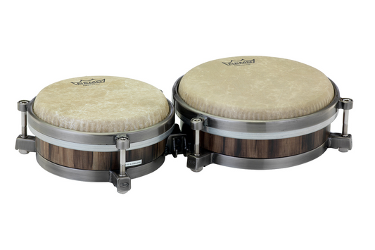 Pearl  7" and 8.5" Travel Bongos in Caramel Brown