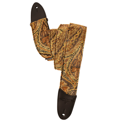 PRS 2" Paisley Nylon Guitar Strap in Brown