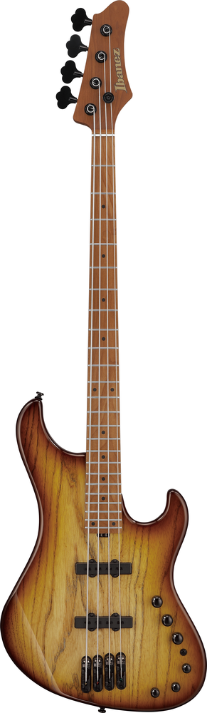 Ibanez MDM1300 Electric Bass Guitar in Natural Stained Amber Burst