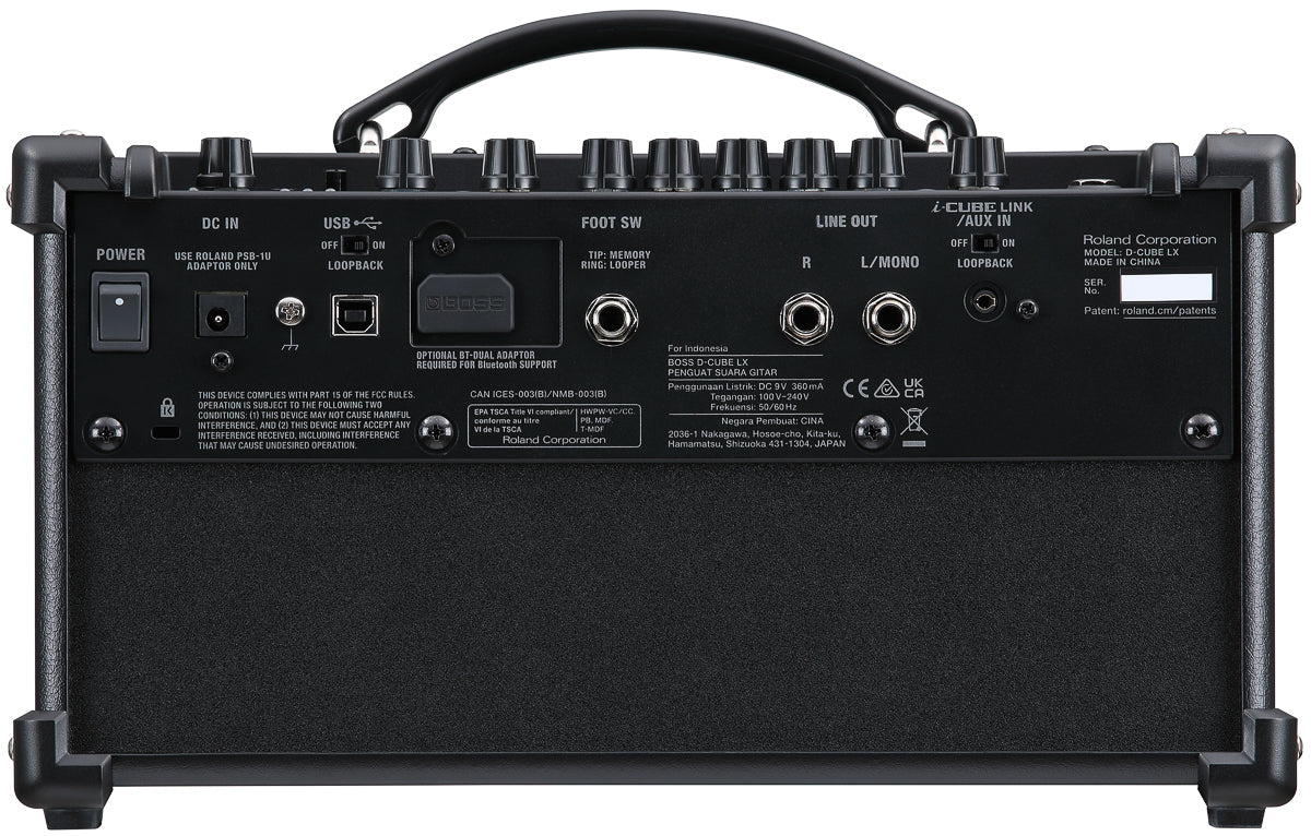 BOSS Dual Cube LX 2X4" 10W Guitar Combo Amp
