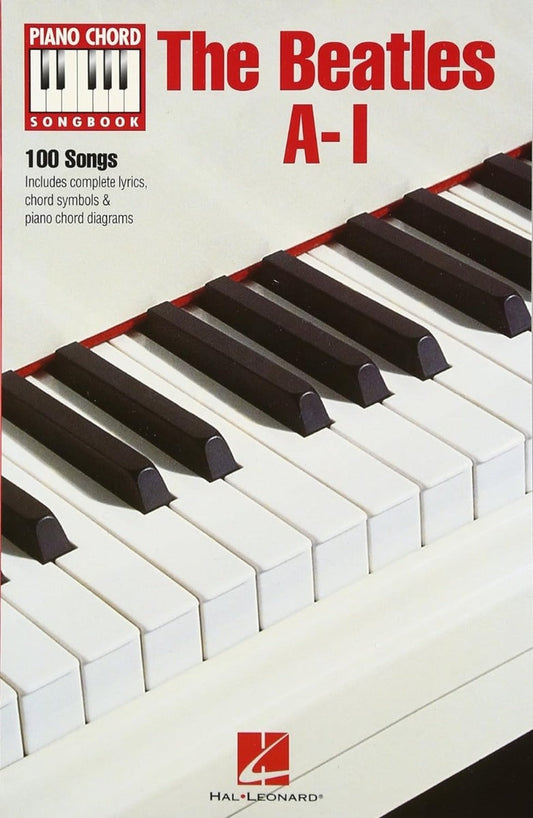 The Beatles A to I Piano Chord Songbooks