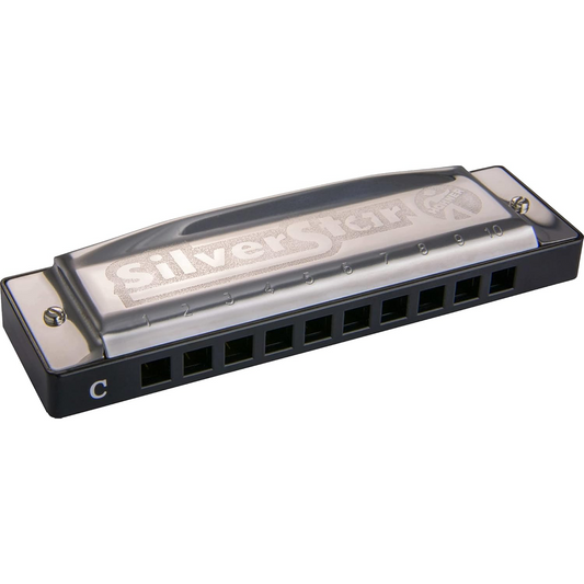 Hohner Silver Star 10 Hole Harmonica Bb