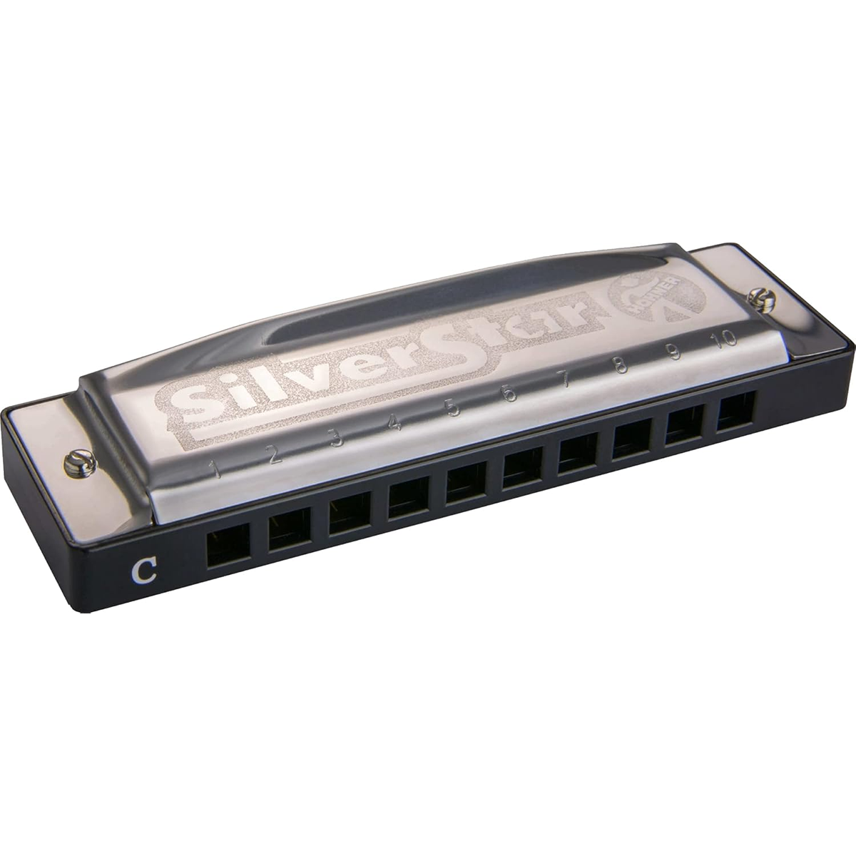 Hohner Silver Star 10 Hole Harmonica E