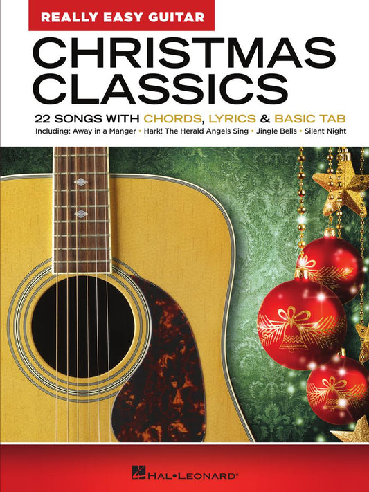 Christmas Classics Really Easy Guitar Series 22 Songs with Chords Lyrics & Basic Tab