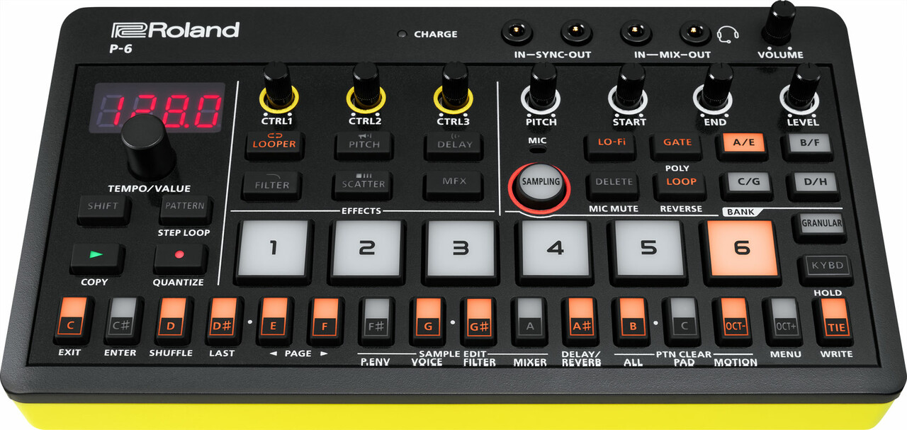 Roland AIRA Compact P-6 Creative Sampler