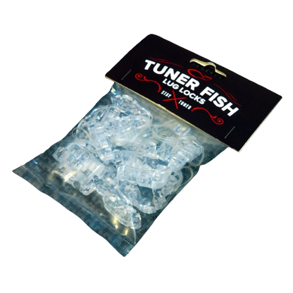 Tuner Fish TFCL8 Lug Locks Clear 8 Pack