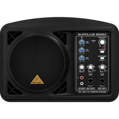 Behringer Eurolive B205D Ultra Compact 150W PA and Monitor Speaker