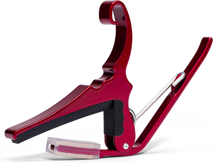 Kyser Quick Change Acoustic Guitar Capo in Ruby Red