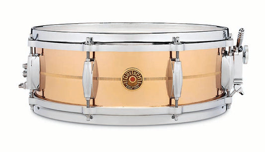 Gretsch USA Custom Series 5" x 14" Bronze Snare Drum