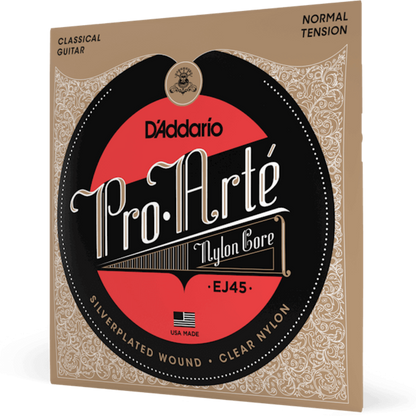 D'Addario EJ45 Pro Arte Nylon Classical Guitar Strings Normal Tension