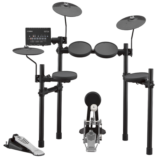 Yamaha DTX432KPLUS Electronic Drum Kit Package (Stool, Headphones, Sticks)